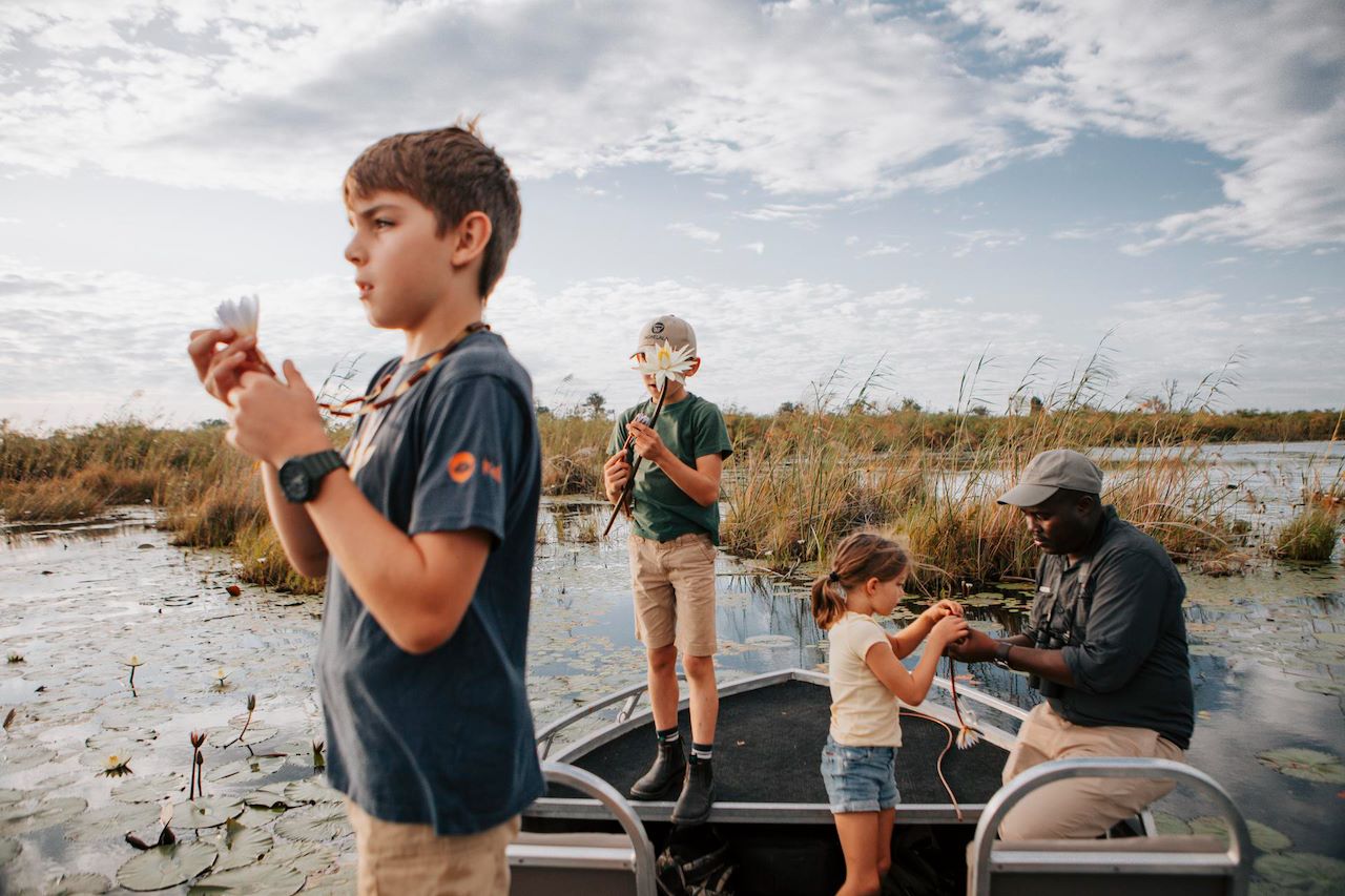 Reconnect with your family on a safari