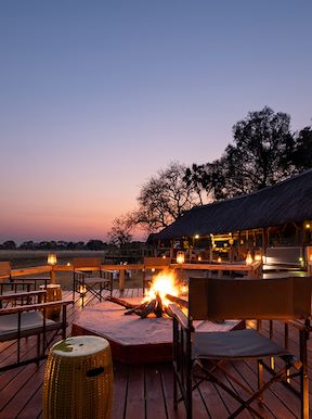 Wilderness Chitabe Lediba Accommodation Camp Fire
