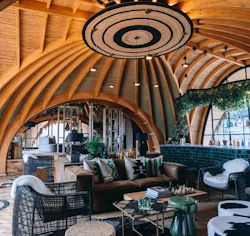 Lounge and Bar Area Wilderness Bisate Reserve