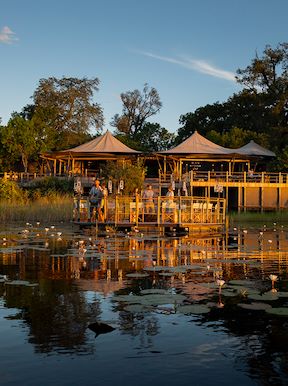 Wilderness Dumatau Botswana Floating Jetty