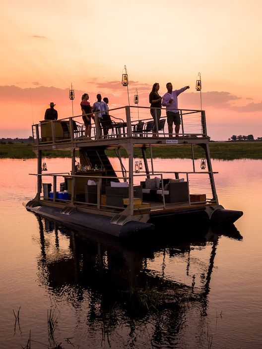 Wilderness Experiences Botswana Barge Linyanti