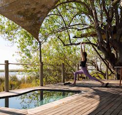 Wilderness DumaTau suites offer a gym in a bag
