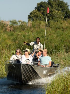 Wilderness Kwetsani Botswana Activities Boating