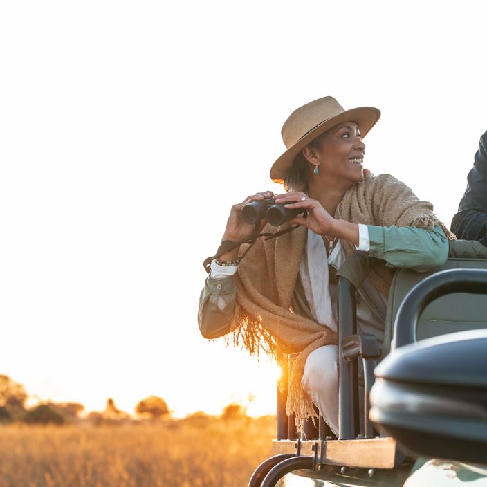 Wilderness Linkwasha Zimbabwe Couple Game Viewing