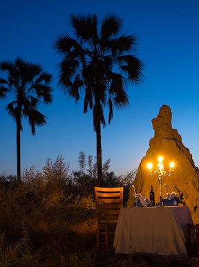 Little Tubu Botswana Romantic Private Dining