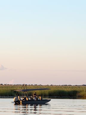 Wilderness Dumatau Botswana Activities Boating