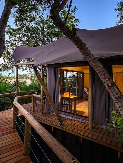 Wilderness Jacana Botswana Guest Room Exterior
