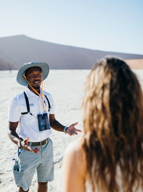 Our expert guides will teach you about geology on a guided walk