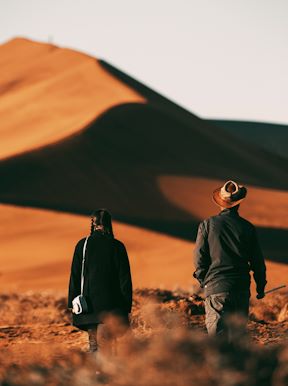 Wilderness Kulala Desert Lodge Namibia Activities Guided Nature Walk