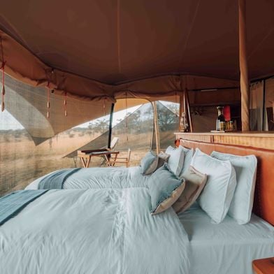 Wilderness Usawa Mobile Tent interior