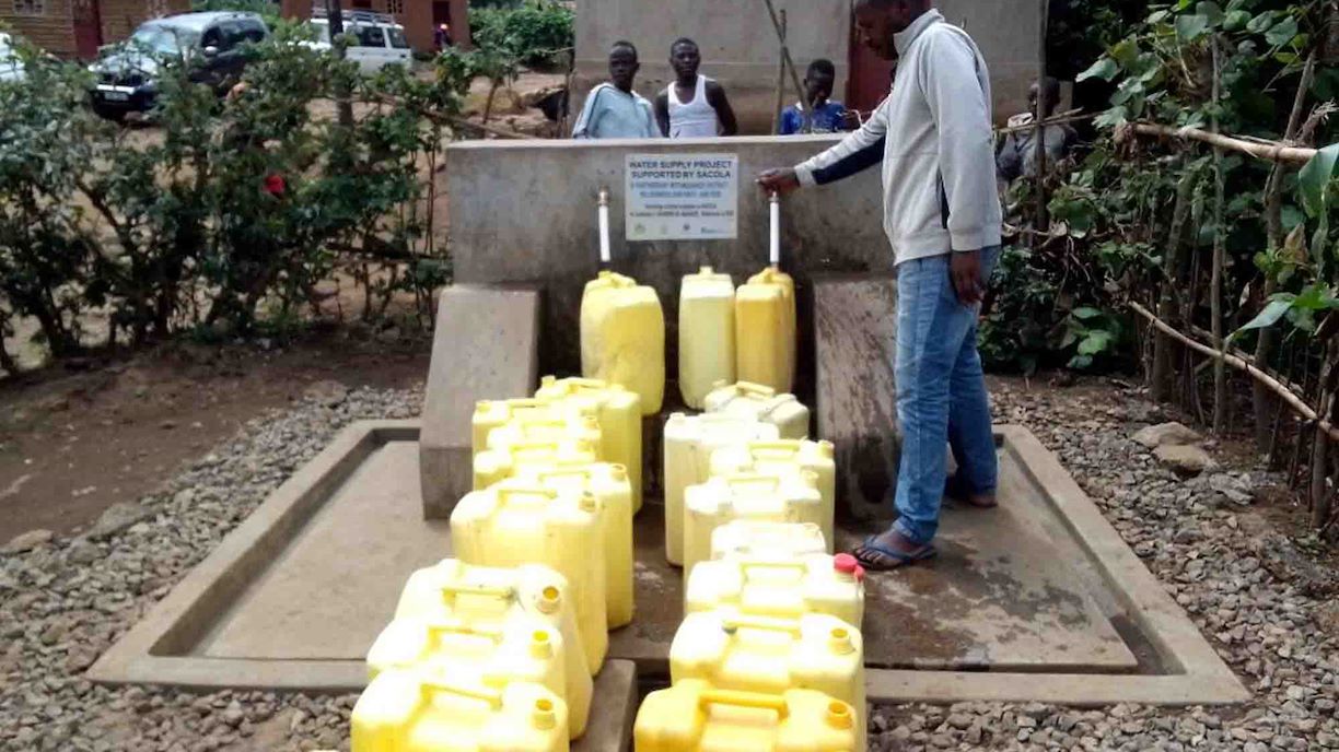 SACOLA Donates Water Supply To Villages Around Volcanoes National Park