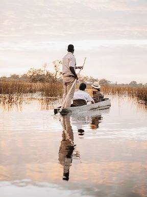 Vumbura Plains Botswana Activities Mokoro