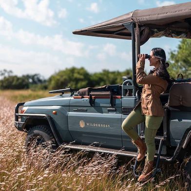 Discover the wilderness on a game drive in Botswana