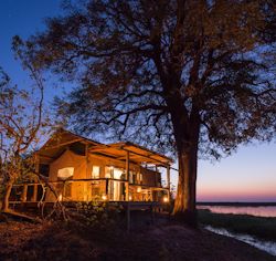 Wilderness Linyanti Tented Camp Botswana Accommodation Tent Exterior