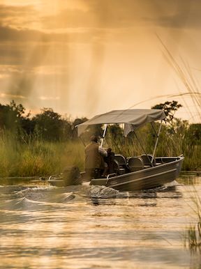 Vumbura Plains Botswana Activities Boating