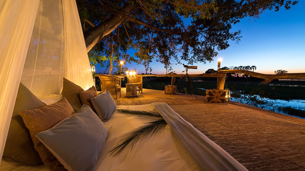 Wilderness Tubu Botswana Star Bed