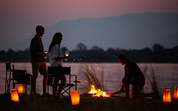 Wilderness Zimbabwe Landscape Camp Fire